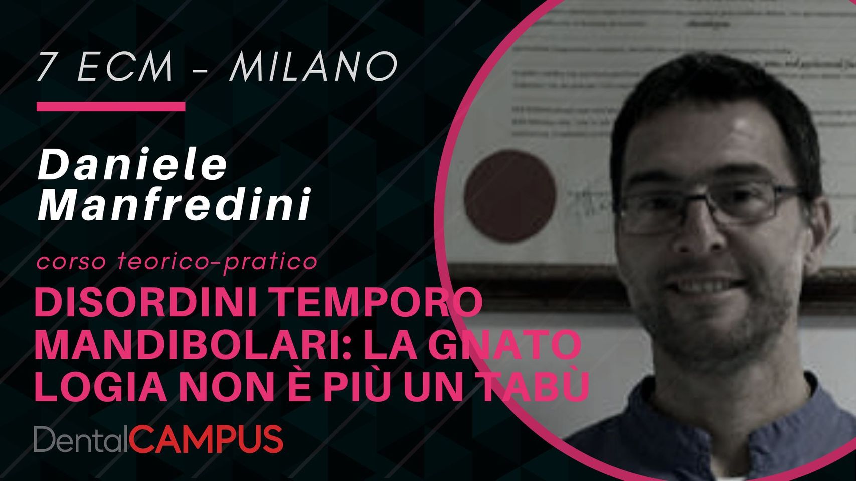 DISORDINI TEMPOROMANDIBOLARI: LA GNATOLOGIA NON E' PIU' UN TABU'