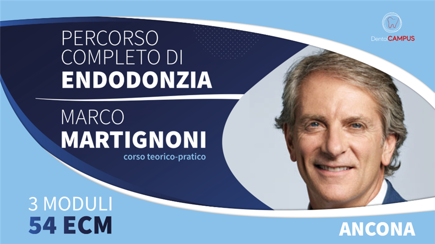 PERCORSO COMPLETO DI ENDODONZIA - corso teorico pratico