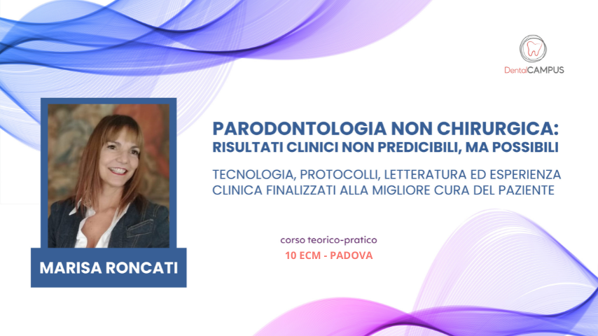 PARODONTOLOGIA NON CHIRURGICA: risultati clinici non predicibile, ma possibili.