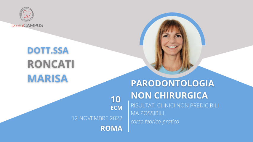 PARODONTOLOGIA NON CHIRURGICA: risultati clinici non predicibile, ma possibili.
